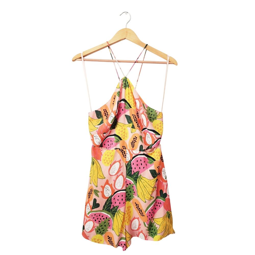 Hutch Jeslyn Fruit Print Romper Size 4